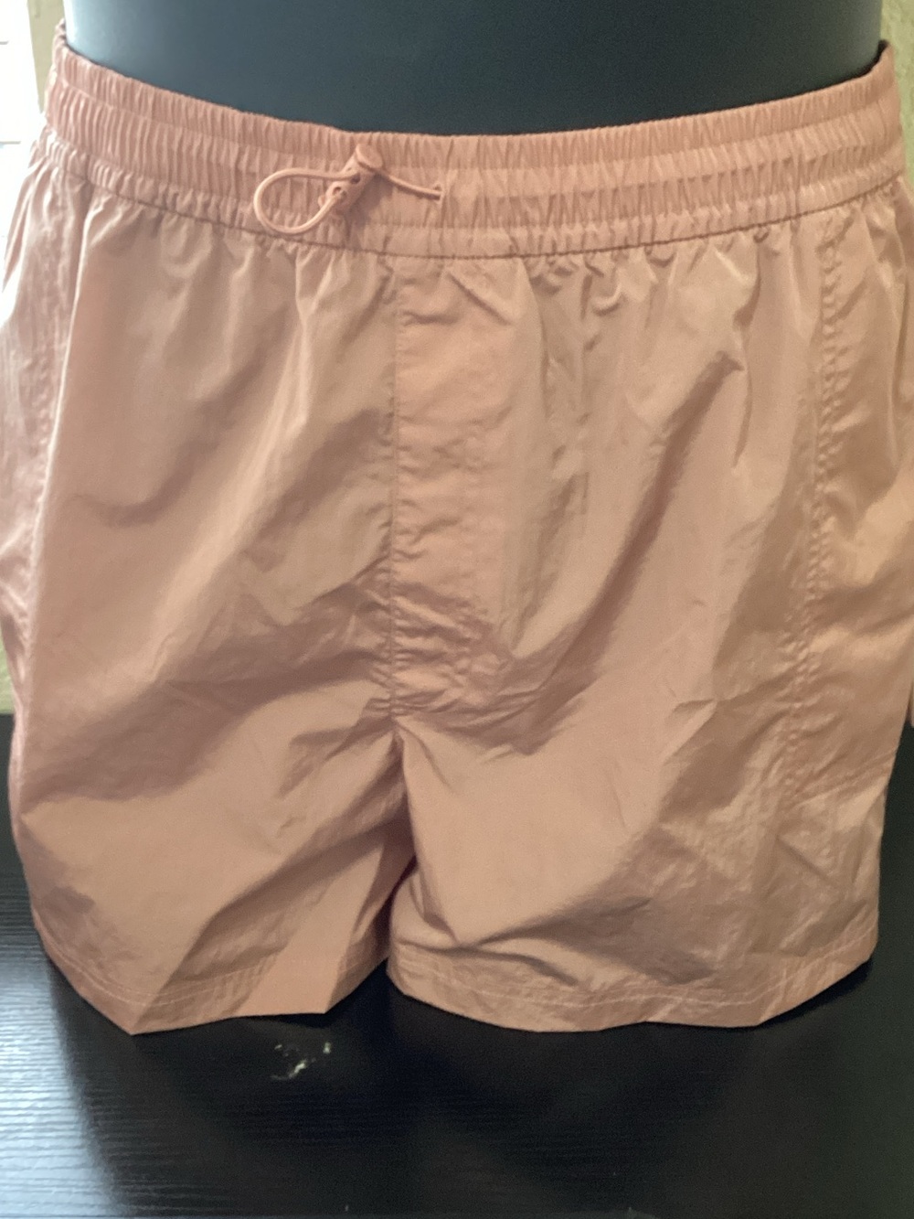 PINK Victoria's Secret Light Pink Elastic Waist Athletic Shorts